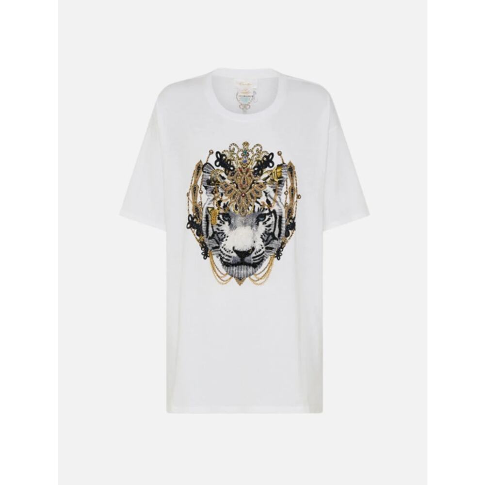 Camilla Franks oversized band tee T-shirt top The throne room. XL